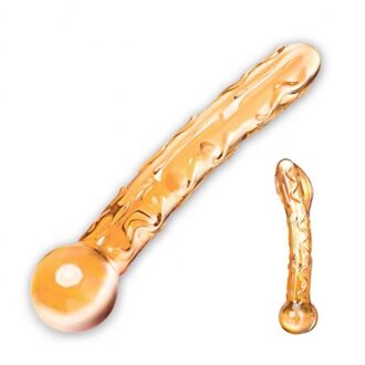 Glas Orange Tickler Glazen - Dildo