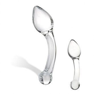 Glas Pure Indulgence Glazen Anal Slider - Buttplug