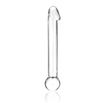 Glas Realistic Head Glazen Dildo - Dildo