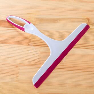 Glas Ruitenwisser Zeep Cleaner Zachte Siliconen Blade Thuis Douche Badkamer Spiegel Schraper Auto Ruitenwisser Huishoudelijke Schoonmaakmiddelen rood