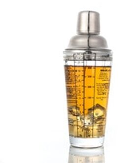 Glas Shaker Met Schaal Formule Martini Cocktail Shaker Party Bar Levert Bartending Gereedschap