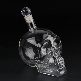 Glas Skull Cup Vodka-Shot Whisky Wijn Thee Drinken Fles Decanter Package B 125ml