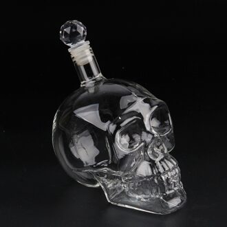 Glas Skull Cup Vodka-Shot Whisky Wijn Thee Drinken Fles Decanter Package C 350ml