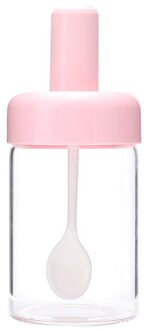 Glas Spice Containers Kruiden Jar Met Lepel Olie Honing Zout En Peper Dispenser Fles Keuken Accessoires G229170A