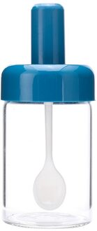 Glas Spice Containers Kruiden Jar Met Lepel Olie Honing Zout En Peper Dispenser Fles Keuken Accessoires G229171A