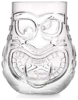 Glas Tiki Mok Moderne Bar Tiki Koeler Clear Tuimelaars kort Tumbler 480ml