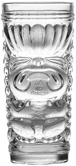 Glas Tiki Mok Moderne Bar Tiki Koeler Clear Tuimelaars Tall Tumbler 410ml