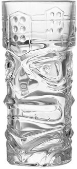 Glas Tiki Mok Moderne Bar Tiki Koeler Clear Tuimelaars Tall Tumbler 420ml