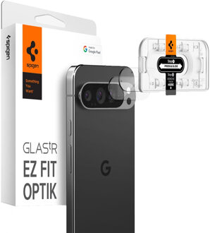 Glas.tR EZFit Optik Lens Protector 2 pack voor de Google Pixel 9 Pro XL Transparant