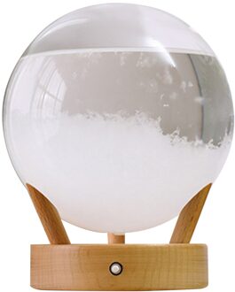 Glas Weerstation Licht Up Weerman Barometer Droplet Storm -Vormige Storm Perfect Voor Home Decor