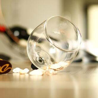 Glas Wijn Fles Duurzaam Kurken Binge Drinken Partner Rode Wijn Glazen Fles Wijn Gewijd Booze Cup Perfecte Topper