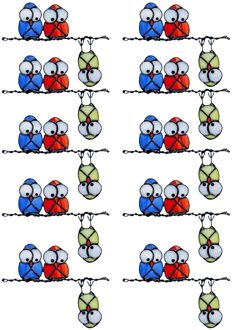 Glasfolie Vogels Privacy Niet-klevende Frosted Decoratieve Window Cling Voor Glas Anti Uv Statische Muur Sticker Voor Thuis badkamer