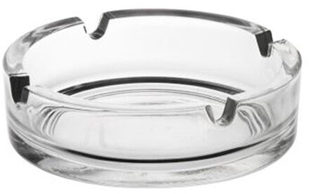 Glasmark Asbak - glas - D11 cm - transparant - voor binnen en buiten - Asbakken