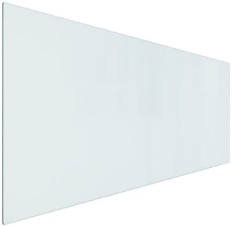 Glasplaat openhaard rechthoekig 120x50 cm