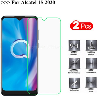 Glass For Alcatel 1S 2020 1 S Screen Protector 6.22" Phone Cover Tempered Glass for Alcatel1S 1S 2020 Protective Front Film