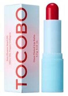 Glass Tinted Lip Balm - 7 Colors #015 Candy Apple