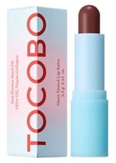 Glass Tinted Lip Balm - 7 Colors #017 Choco Jam