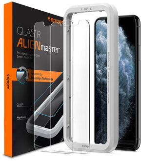 GlastR AlignMaster voor Apple iPhone 11 Pro / iPhone X/XS - 2-pack
