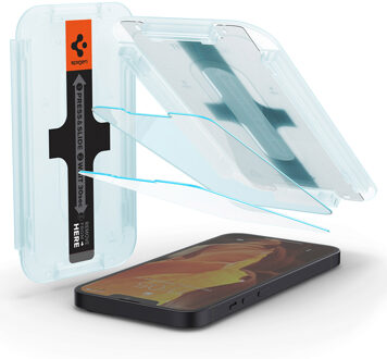 GLAStR EZ Fit Screenprotector + Applicator voor de iPhone 14 / 13 / 13 Pro Transparant