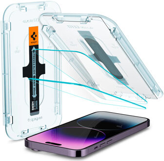 GLAStR EZ Fit Screenprotector + Applicator voor de iPhone 14 Pro Max Transparant