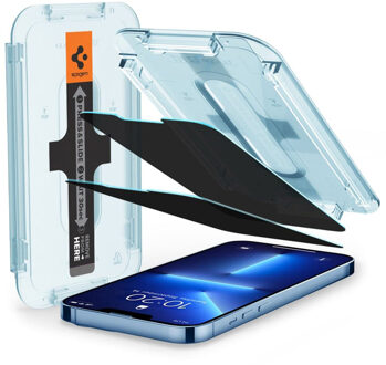 GLAStR Privacy Screenprotector + Applicator voor de iPhone 13 Pro Max Transparant