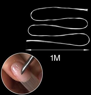 Glasvezel Nagels Glasvezel Nail Salon Uitbreiding Glasvezel Zijde Nagels Art Apparatuur Tool Set Nail Form Acryl 100/150/200Cm 100cm