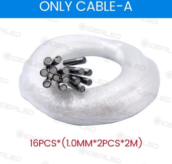 Glasvezel Verlichting Shooting Star Motor Twinkle Kit Plafond Meteor Sterrenhemel Effect 16 Stands 2 M Optische Kabel enkel en alleen kabel-D / enkel en alleen kabel-A