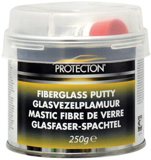 glasvezelplamuur Fiberplast 250 gram geel/zwart