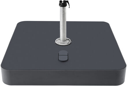 Glatz Rolvoet M4 90kg met vulbare gewichtenset en afdekplaat antraciet en staander 48 55mm