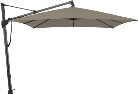 Glatz zweefparasol Sombrano® S+ 350x350cm Stofklasse 4 (461 Taupe)
