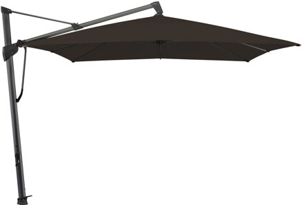 Glatz zweefparasol Sombrano® S+ 350x350cm Stofklasse 4 (antraciet frame   408 black)