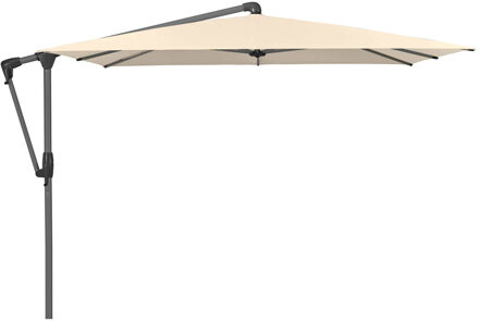 Glatz zweefparasol Sunwing® Casa easy 270x270cm stofklasse 2 eggshell (antraciet frame)