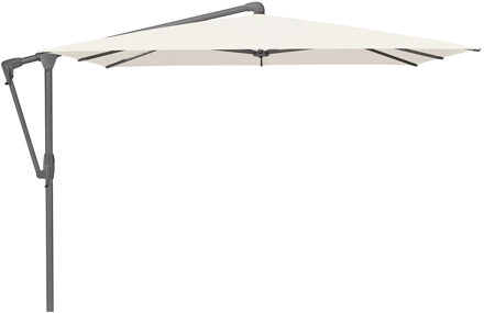 Glatz zweefparasol Sunwing® Casa easy 270x270cm stofklasse 2 Off white (antraciet frame)