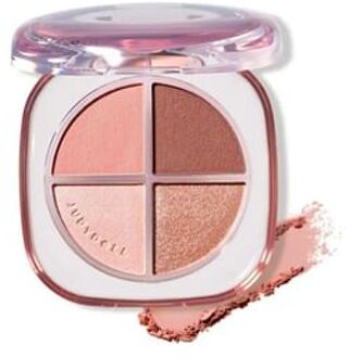 Glazed 4-Shade Eyeshadow Palette - 3 Colors #07 Wonder Tea - 6.5g