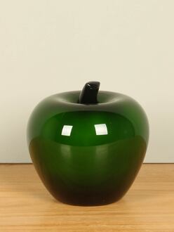 Glazen appel groen Ø 13 cm