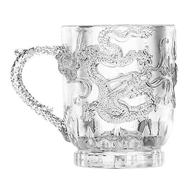 Glazen Beer Cup Dragon LED Inductieve Rainbow Kleur Glazen Beer Cup Knipperlicht Glow Mokken Glazen Beer Cup Voor party
