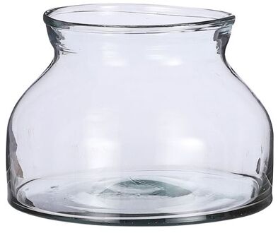 Glazen bloemenvaas Vienne Bowl H15 x D27 cm - Vazen Transparant