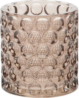 Glazen Kaarsenhouder Rond