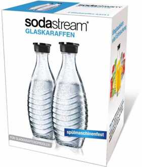 Glazen karaf Duopack 1ltr Waterkan Transparant