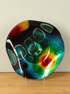 Glazen schaal Sun Ø48