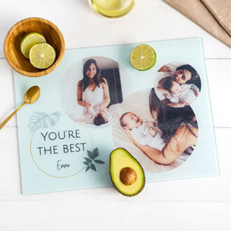 Glazen snijplank (28 x 39 cm)