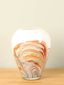 Glazen vaas Earth, 27 cm