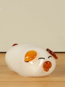 Glazen varken, 7 cm