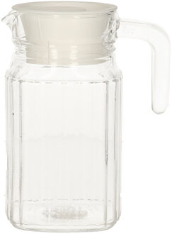 Glazen water karaf met handvat - 0,5 Liter - schenkkan