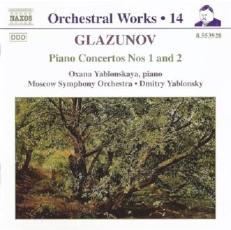 Glazunov: Orchestral Works Vol 14 - Piano Concertos nos 1 & 2 etc