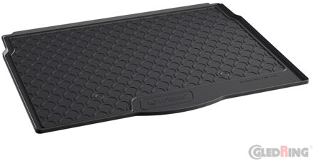 Gledring Rubbasol (Rubber) Kofferbakmat passend voor Opel Astra J HB 5-deurs 2009-2015 (Hoge laadvloer)