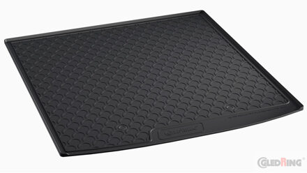 Gledring Rubbasol (Rubber) Kofferbakmat passend voor Seat Alhambra 2010- & Volkswagen Sharan 2010- (5- & 7-personen)