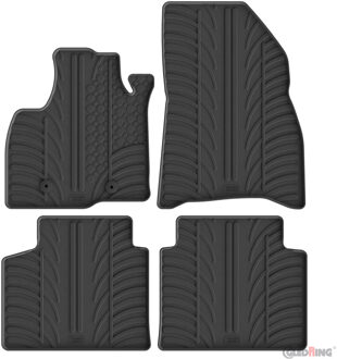 Gledring Rubbermatten passend voor Dacia Bigster 4x4 (Benzine) 2024- (T profiel 4-delig) GL0846