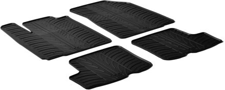 Gledring Rubbermatten passend voor Dacia Sandero 2008- (T profiel 4-delig)