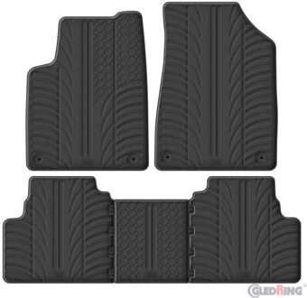 Gledring Rubbermatten passend voor Dongfeng Box EV 2024- (T profiel 5-delig) GL0379